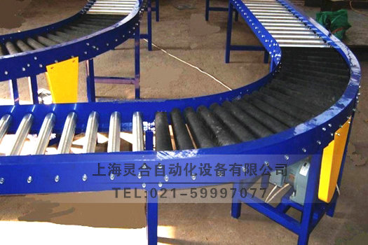 轉(zhuǎn)彎輸送生產(chǎn)輸送機(jī)