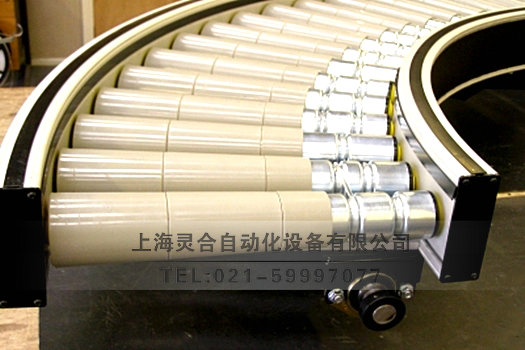 包膠轉(zhuǎn)彎動(dòng)力輥筒輸送機(jī)