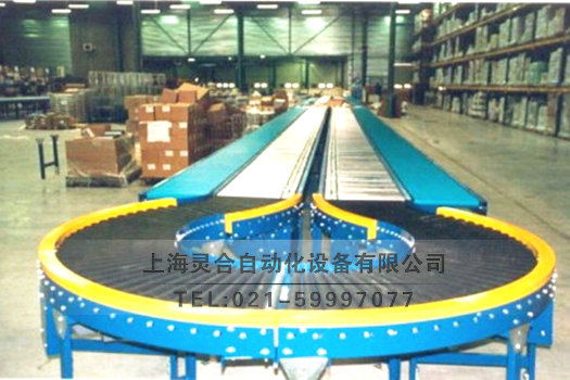 轉(zhuǎn)彎輥筒輸送機(jī)